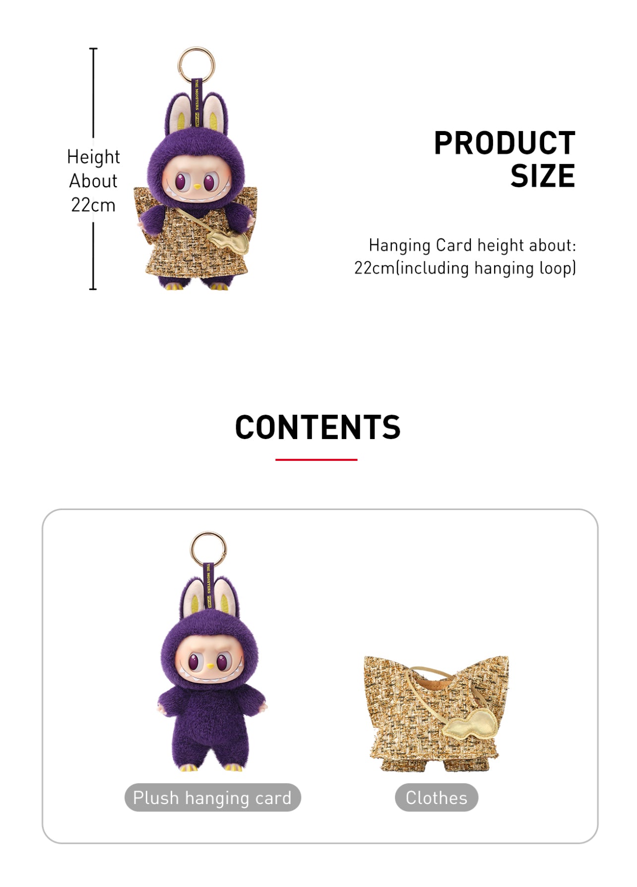 LABUBU×PRONOUNCE WINGS OF FORTUNE ラブブ Pop Mart Labubu x Pronounce Wings of Fortune Vinyl Plush